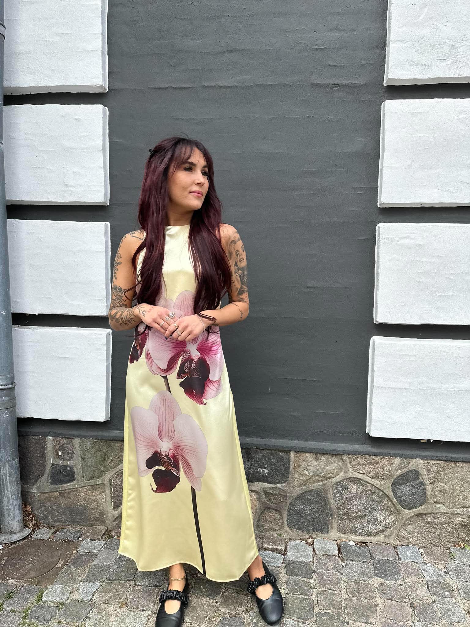 YASORCHIDA Long Dress - Anise Flower